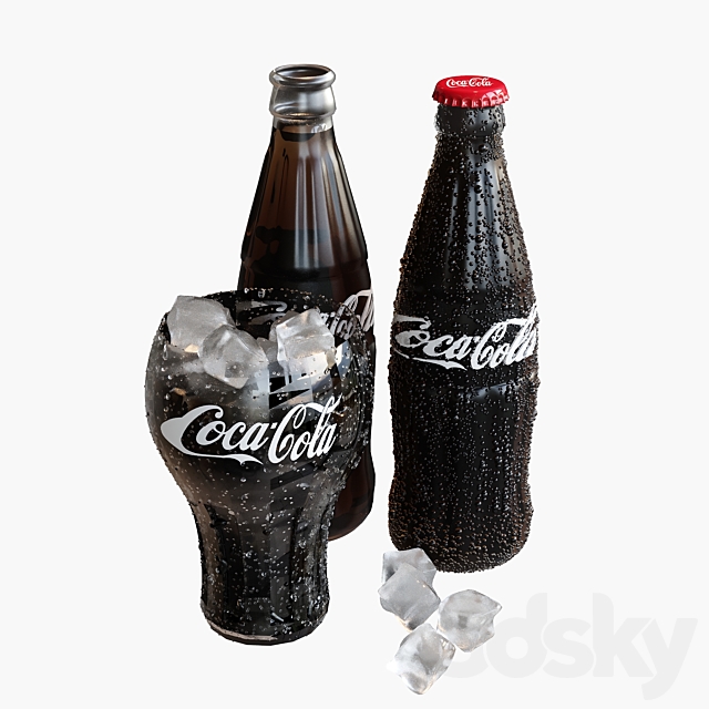 COCA COLA AND ICE 3DSMax File - thumbnail 2