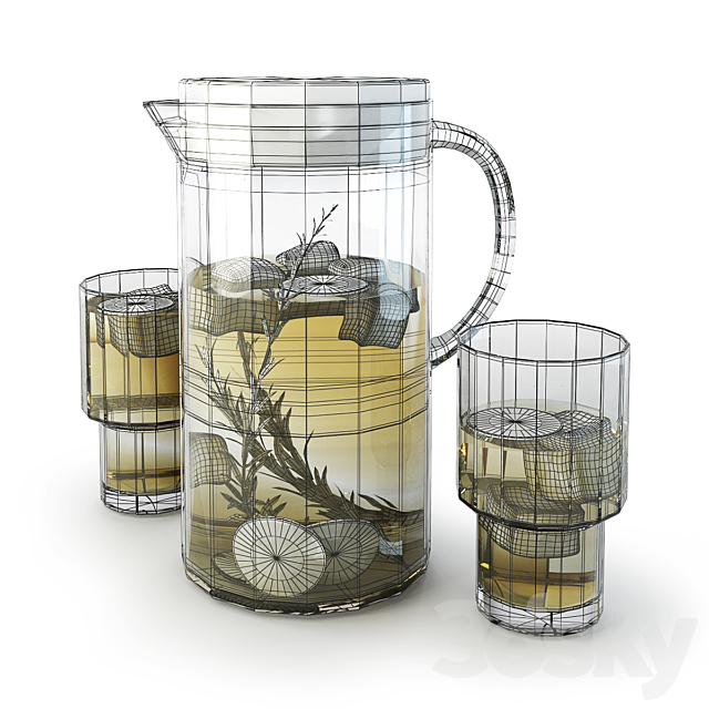 Cold drink 3DSMax File - thumbnail 2