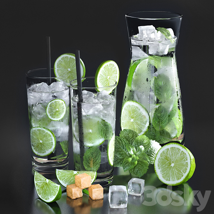 Cold mojito 3DS Max - thumbnail 1