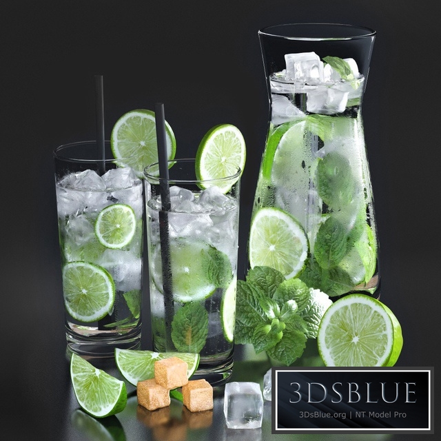 Cold mojito 3DS Max - thumbnail 3