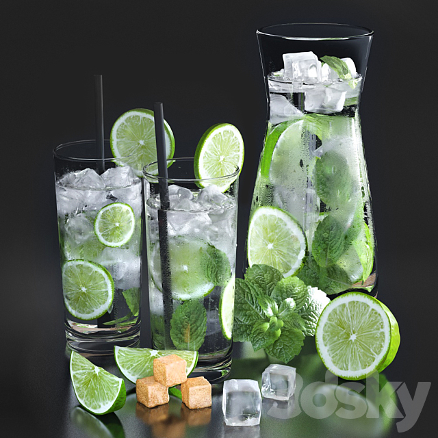 Cold mojito 3DSMax File - thumbnail 1