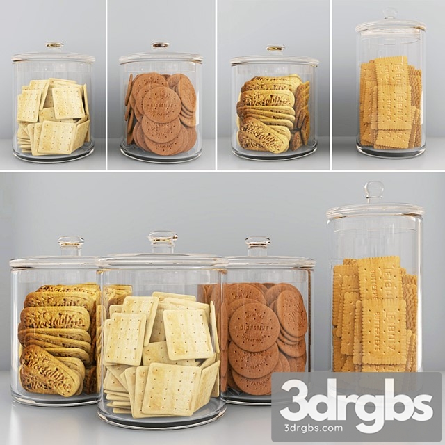 Cookie jars 2 3dsmax Download - thumbnail 1