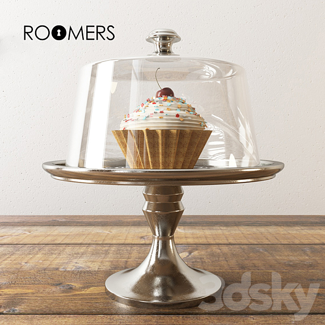 Decorative dish Roomers 3DSMax File - thumbnail 1