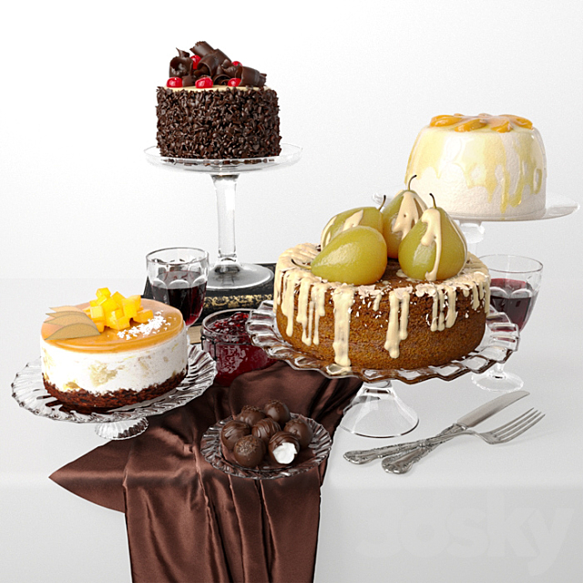 Dessert 3ds Max - thumbnail 1