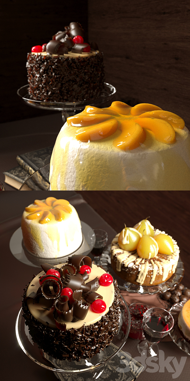 Dessert 3ds Max - thumbnail 3