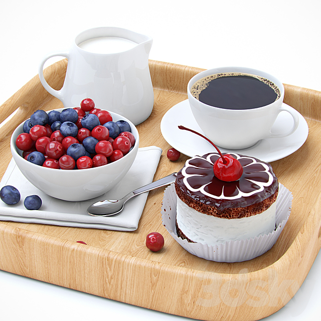 Dessert 3DSMax File - thumbnail 1