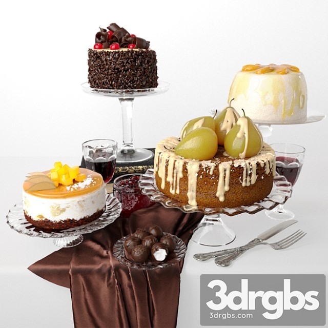 Dessert_2 3dsmax Download - thumbnail 1