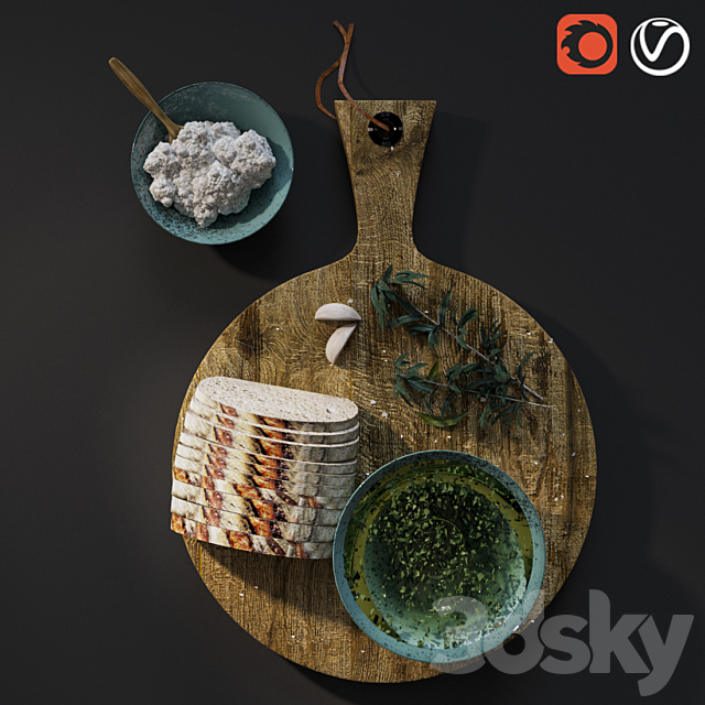 Dinner 3ds Max - thumbnail 1