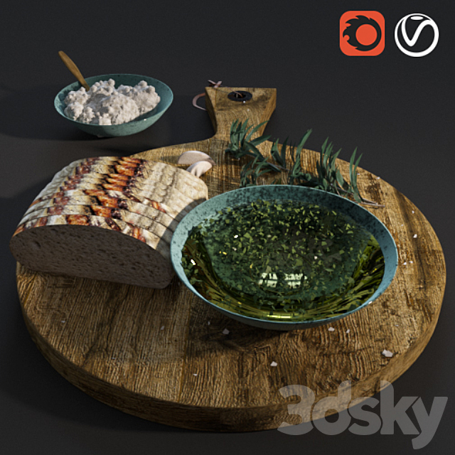 Dinner 3ds Max - thumbnail 2