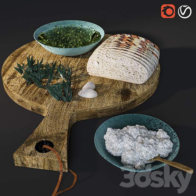 Dinner 3ds Max - thumbnail 3