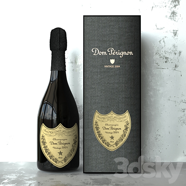 Dom Perignon Champagne 3DSMax File - thumbnail 1