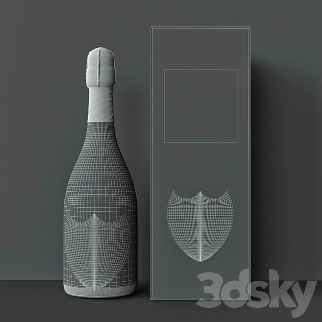 Dom Perignon Champagne 3DSMax File - thumbnail 3