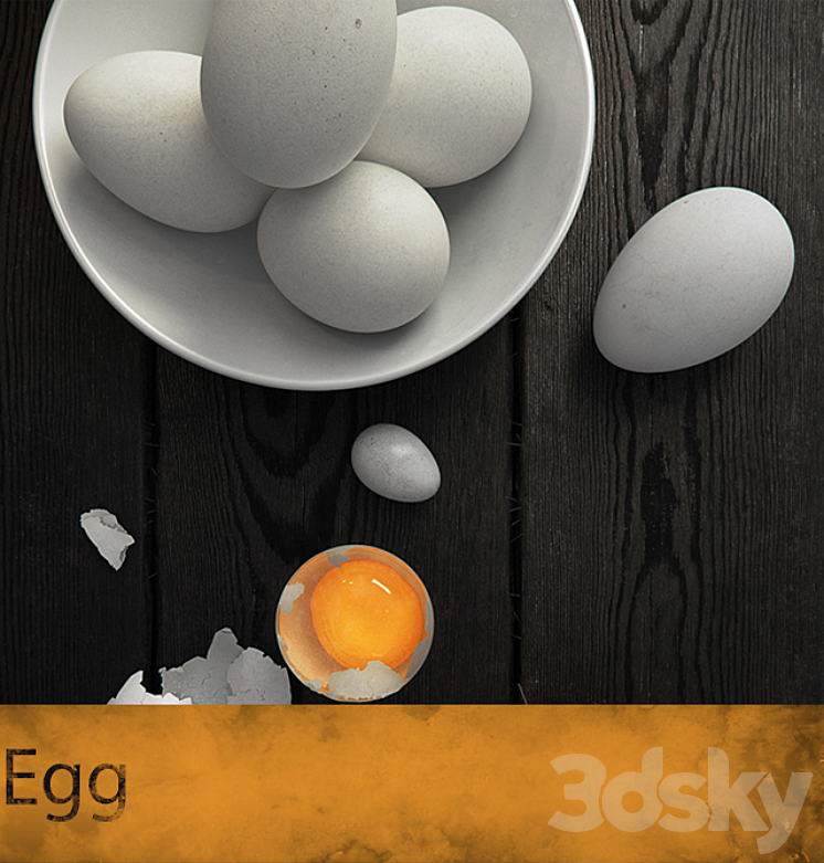 EggBowl 3DS Max - thumbnail 1