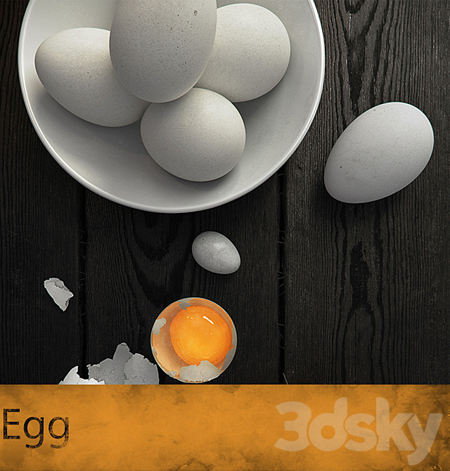 EggBowl 3DSMax File - thumbnail 1