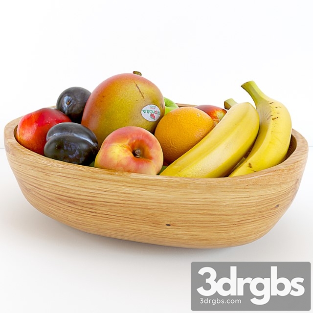 Ethnic fruit bowl 3dsmax Download - thumbnail 1