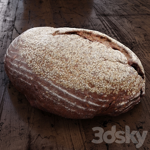 Farmer’s bread 3ds Max - thumbnail 1