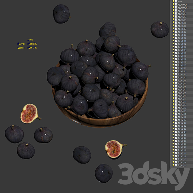 Fig 3DS Max Model - thumbnail 5