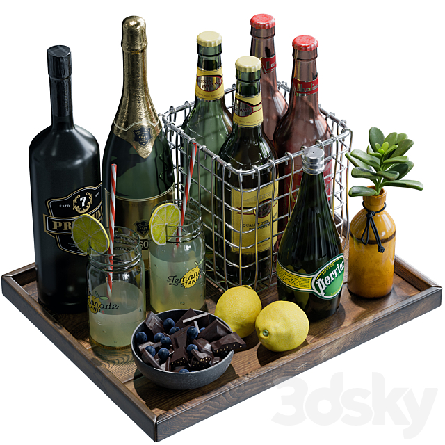 Food and Drinks 04 3DSMax File - thumbnail 3