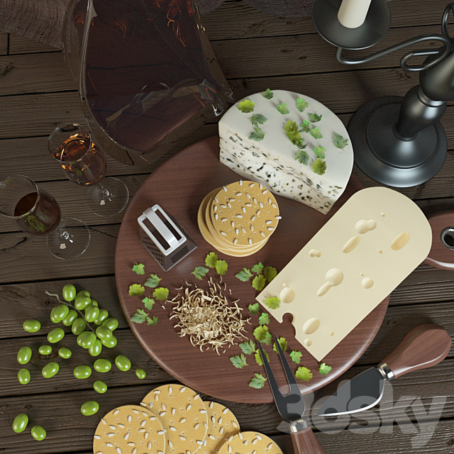 food set 3DSMax File - thumbnail 2