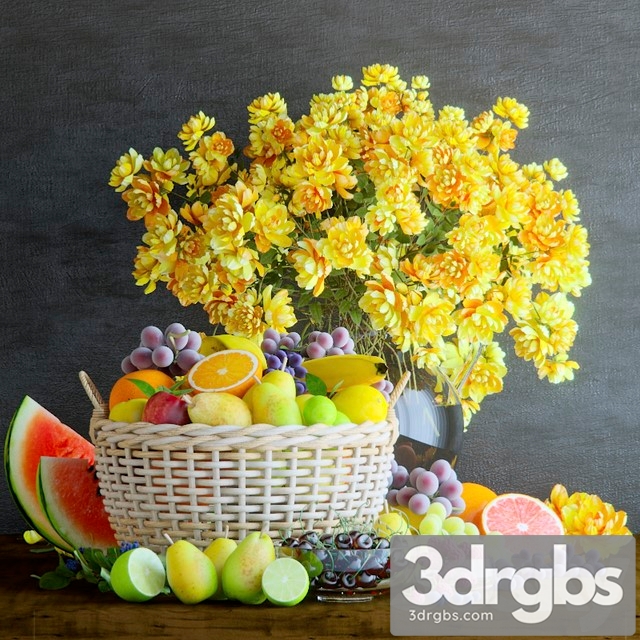 Fruit Basket 3dsmax Download - thumbnail 1