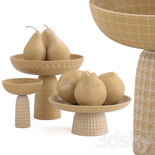 Fruit bowls 3DSMax File - thumbnail 4