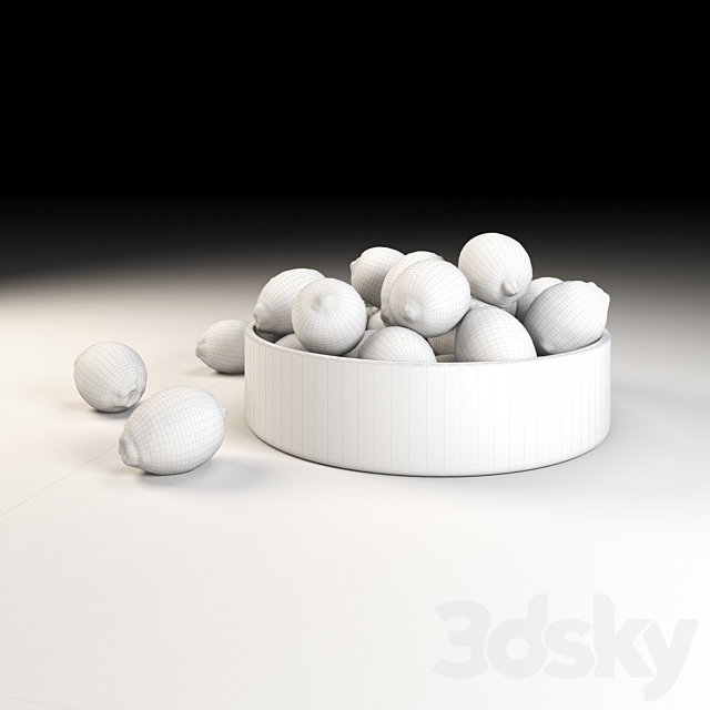 Fruit_Platter_VID 3DS Max Model - thumbnail 2