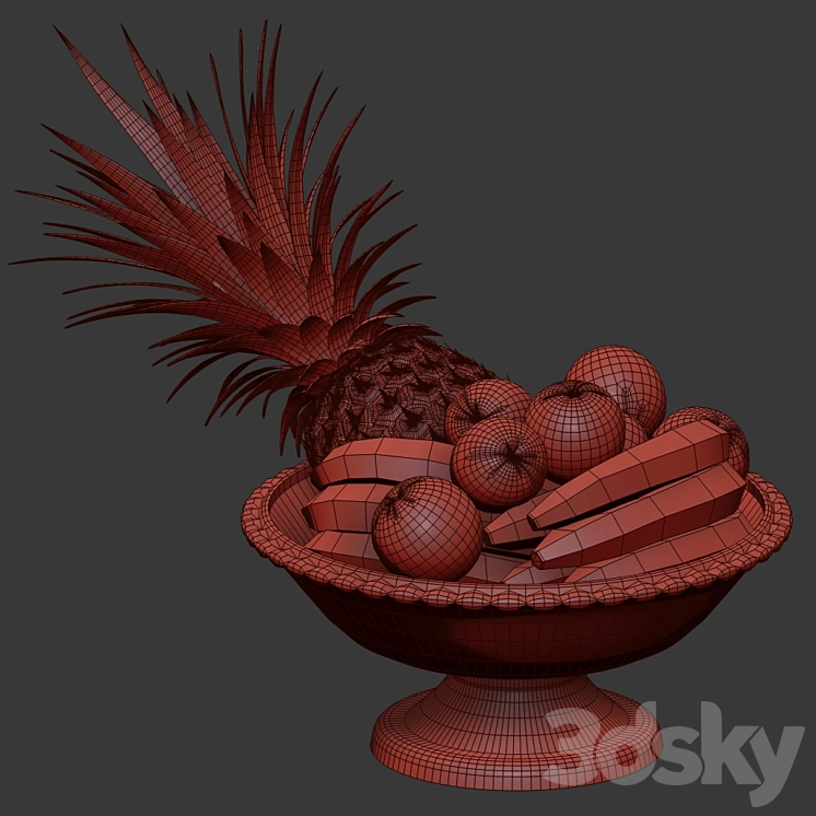 Fruits 3DS Max - thumbnail 2