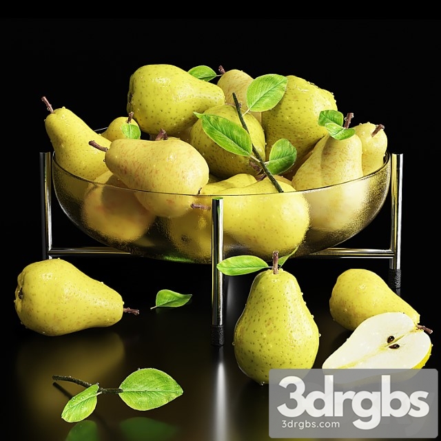 Fruits Dish 5 3dsmax Download - thumbnail 1