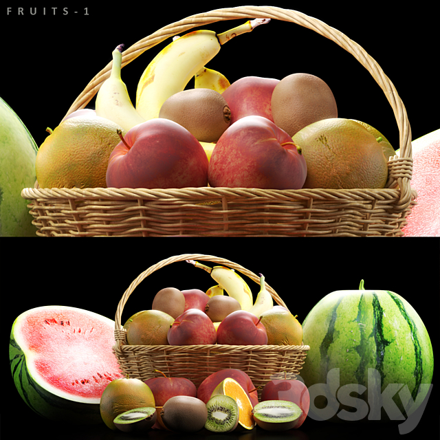 FRUITS_1 3DSMax File - thumbnail 1