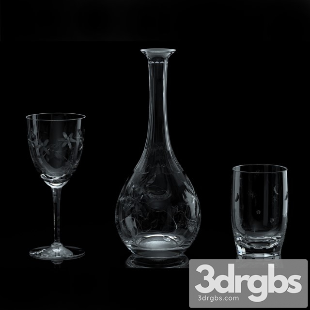 Glassware_3D 3dsmax Download - thumbnail 1