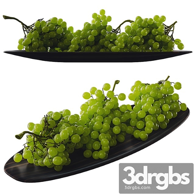 Green Grape 3dsmax Download - thumbnail 1