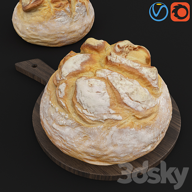 HD Realistic Farmer Vulcan Bread 3ds Max - thumbnail 1