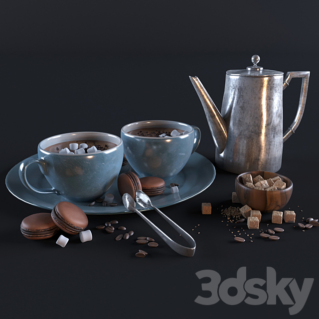 Hot chocolate 3DSMax File - thumbnail 1