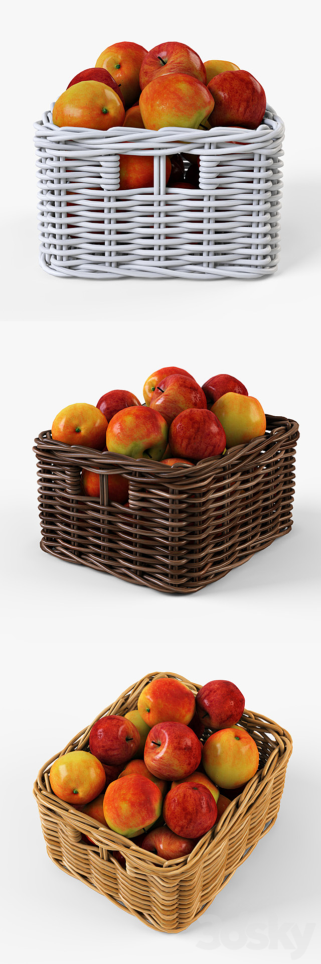 IKEA Shopping BYUHOLMA 01 with apples 3DSMax File - thumbnail 2