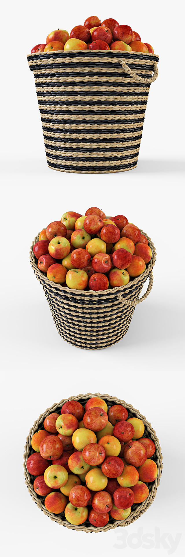 IKEA Shopping MAFFENS with apples 3DS Max Model - thumbnail 2