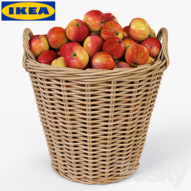 IKEA Shopping NIPPRIG with apples 3ds Max - thumbnail 1