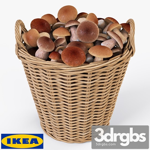 Ikea shopping nipprig with mushrooms 3dsmax Download - thumbnail 1