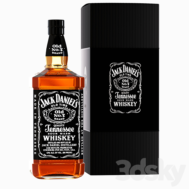 Jack Daniel’s 3ds Max - thumbnail 1