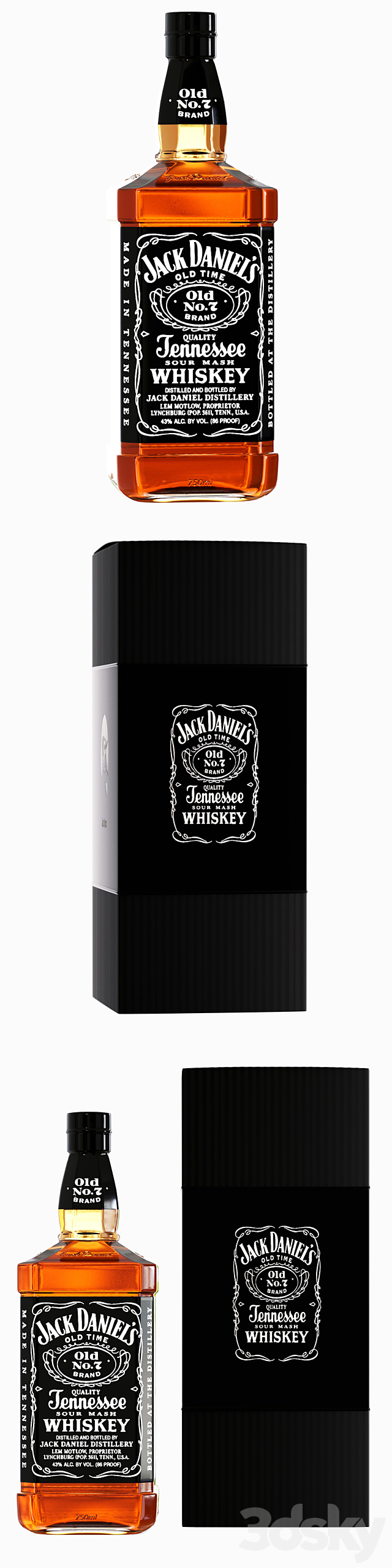 Jack Daniel’s 3ds Max - thumbnail 2