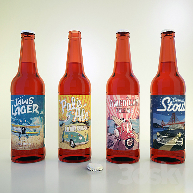 Jaws beer 3DSMax File - thumbnail 1