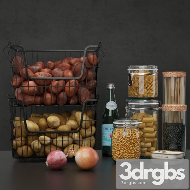 Kitchen set 3dsmax Download - thumbnail 1