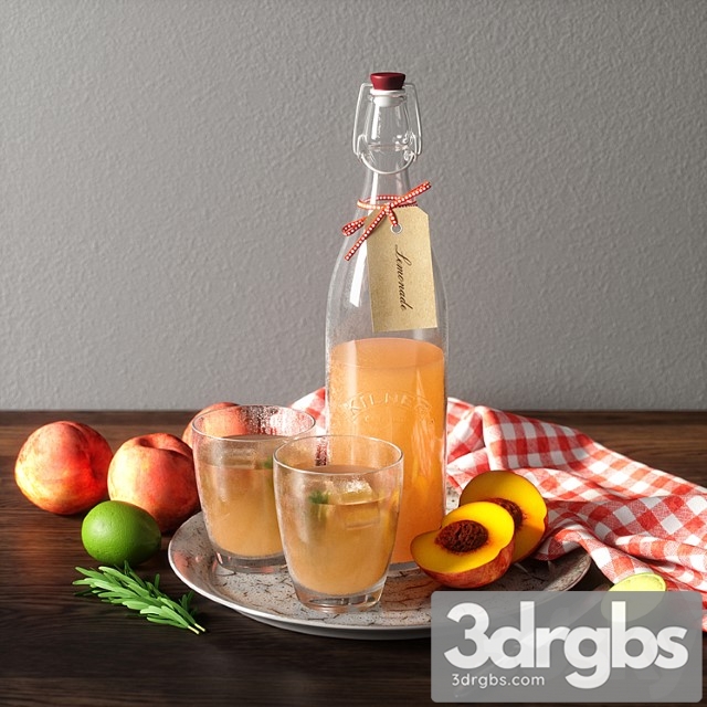 Limonade set 3dsmax Download - thumbnail 1