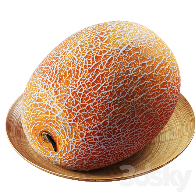 Melon galia_ananas 3DSMax File - thumbnail 1