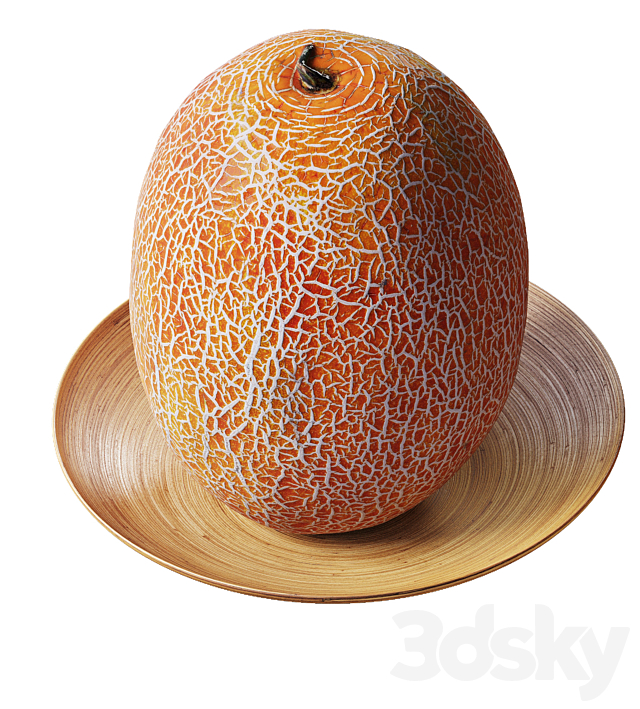 Melon galia_ananas 3DSMax File - thumbnail 5