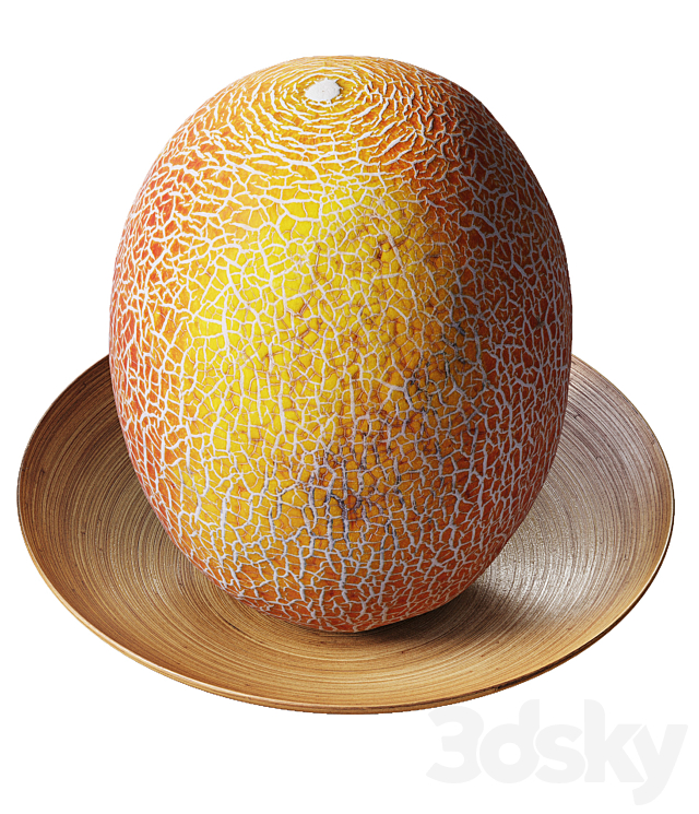 Melon galia_ananas 3DSMax File - thumbnail 6