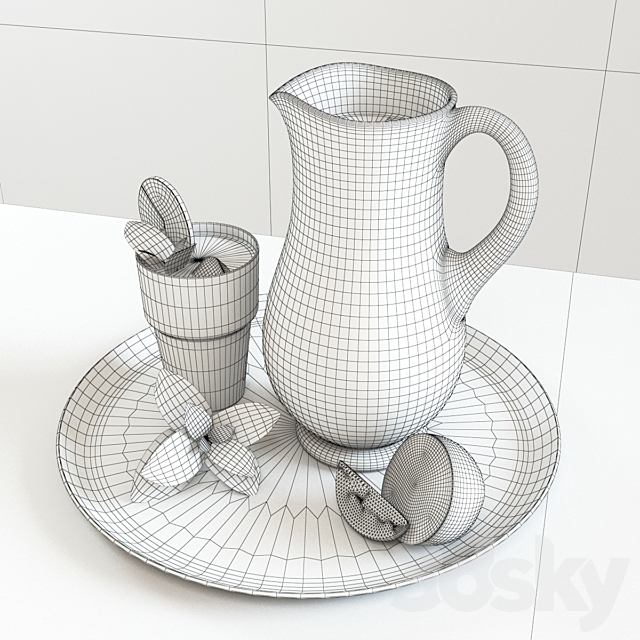 Mojito Jar 3DSMax File - thumbnail 3