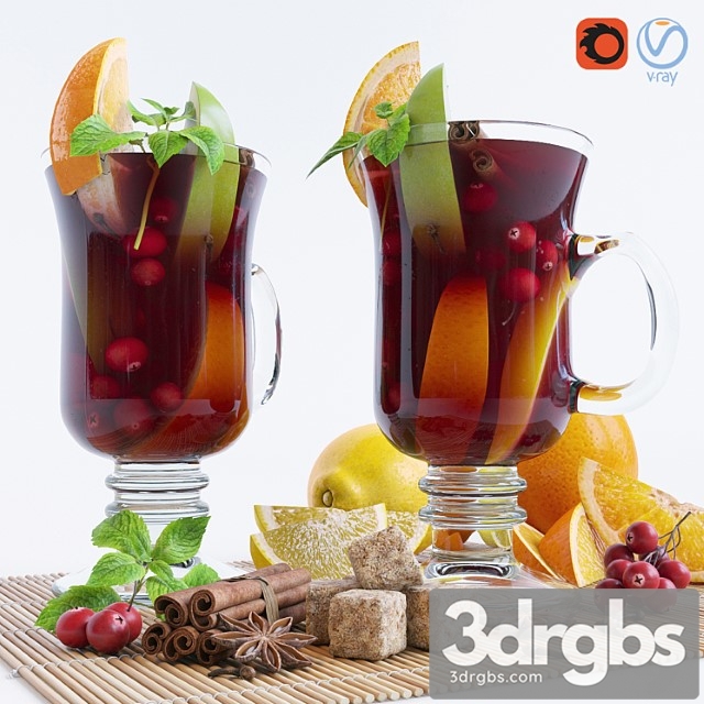 Mulled Wine 3dsmax Download - thumbnail 1