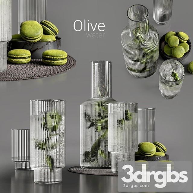 Olive water 3dsmax Download - thumbnail 1