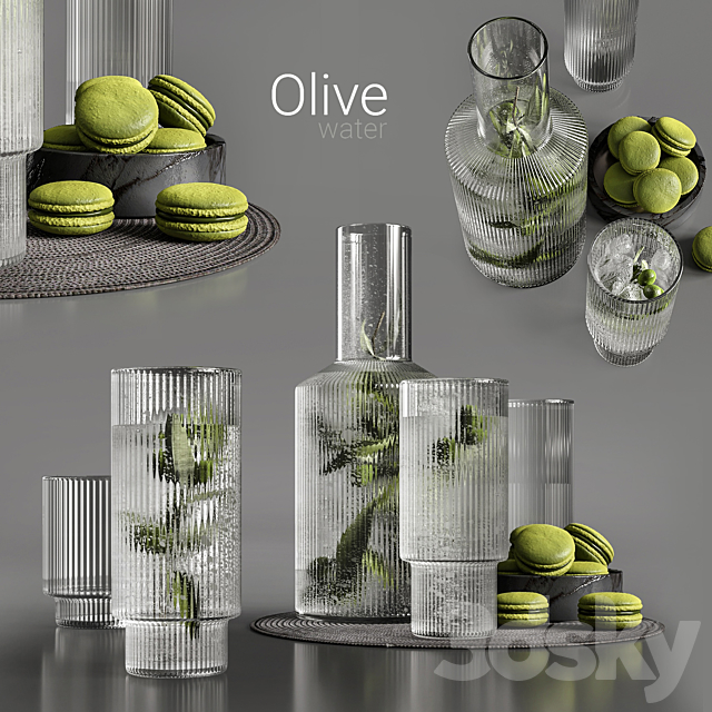 Olive water 3DSMax File - thumbnail 1