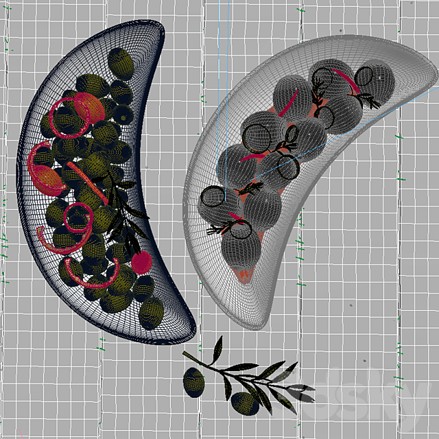 Olives 3ds Max - thumbnail 3